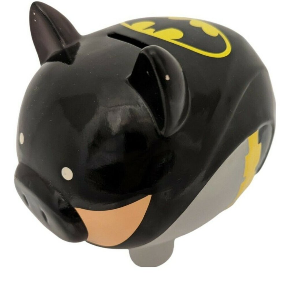 Batman DC Comics Ceramic Coin Piggy Bank Fab Starpoint Pig Novelty